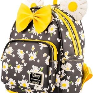 Loungefly Daisy Mini Backpack - Yellow and Black